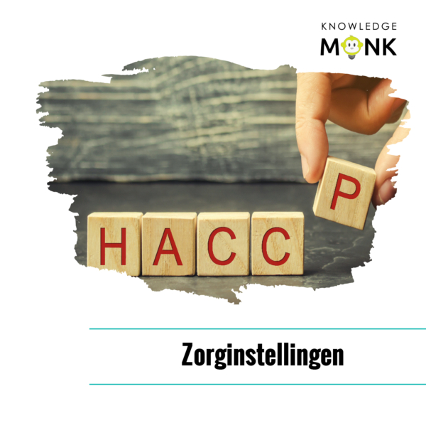 HACCP cursus, HACCP in de zorg